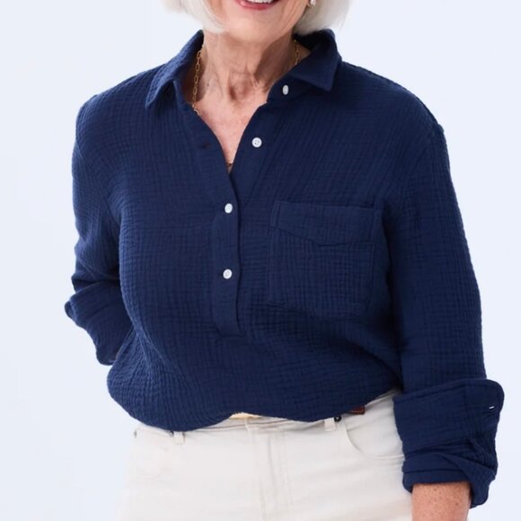 Alice Walk Tops - Alice Walk Cloud Organic Cotton Triple Gauze Top